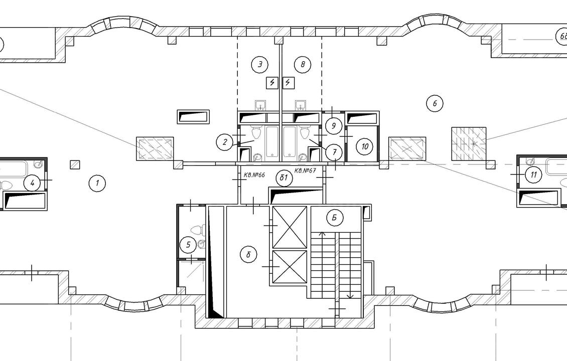 Купить  Пентхаус без отделки 1-й Неопалимовский пер-к 8-10 метро Парк культуры