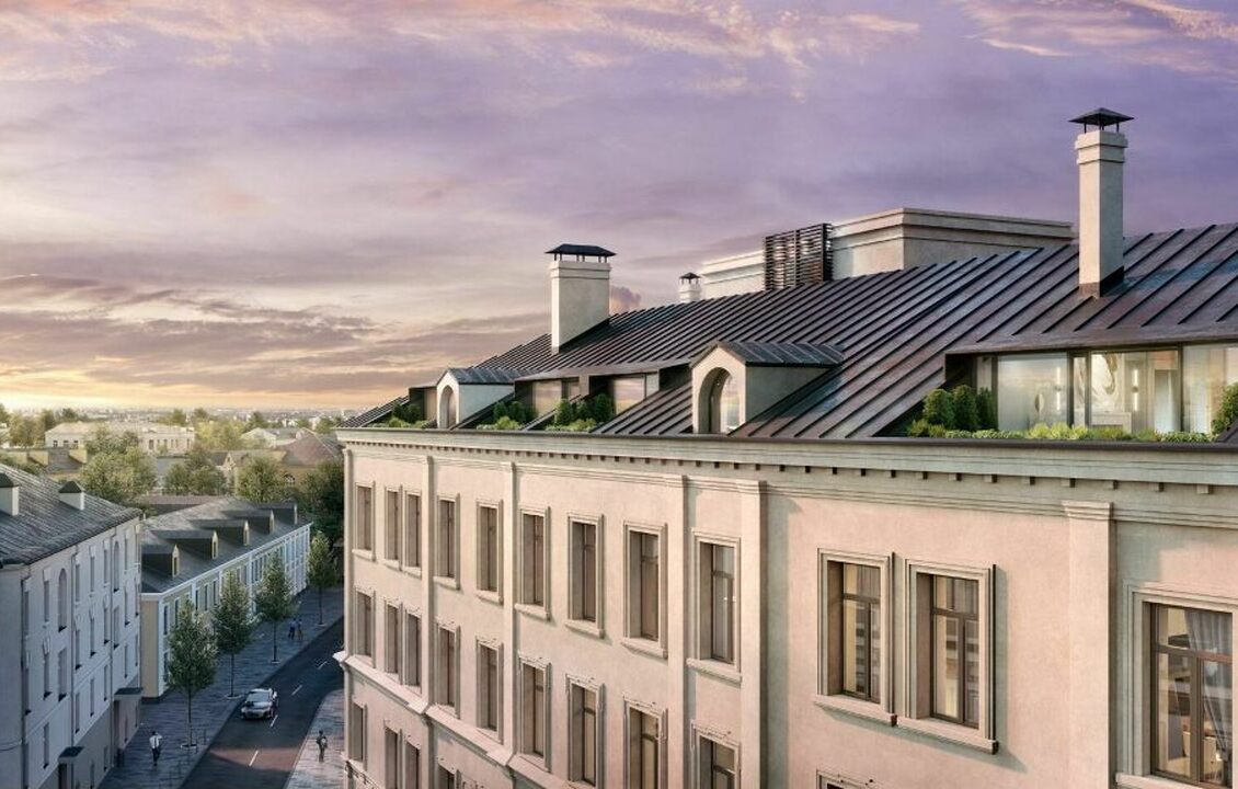 Купить  Пентхаус без отделки Потаповский пер-к 6 метро Чистые пруды