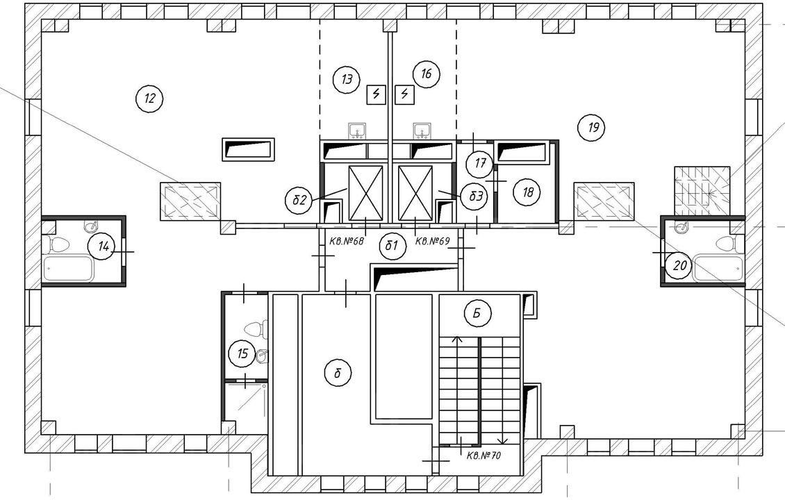 Купить  Пентхаус без отделки 1-й Неопалимовский пер-к 8-10 метро Парк культуры