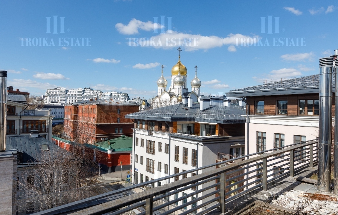 Купить  Пентхаус с отделкой Молочный пер-к 1 метро Парк культуры