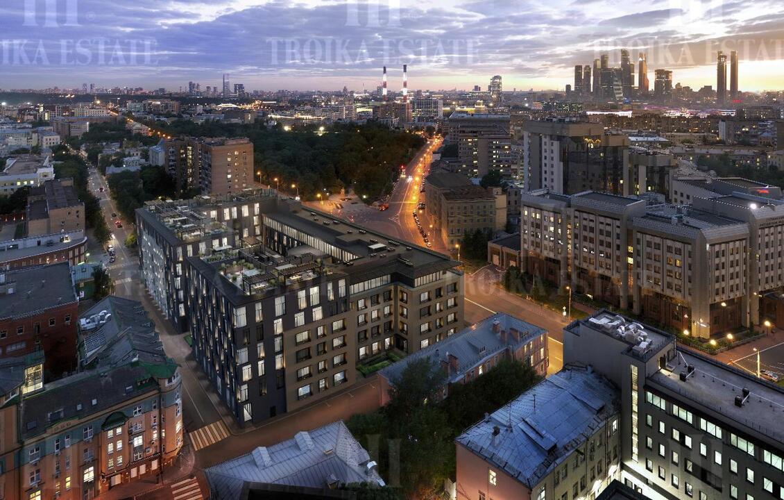 Купить  Квартиру с террасой с отделкой Зубовская ул 7 метро Парк культуры