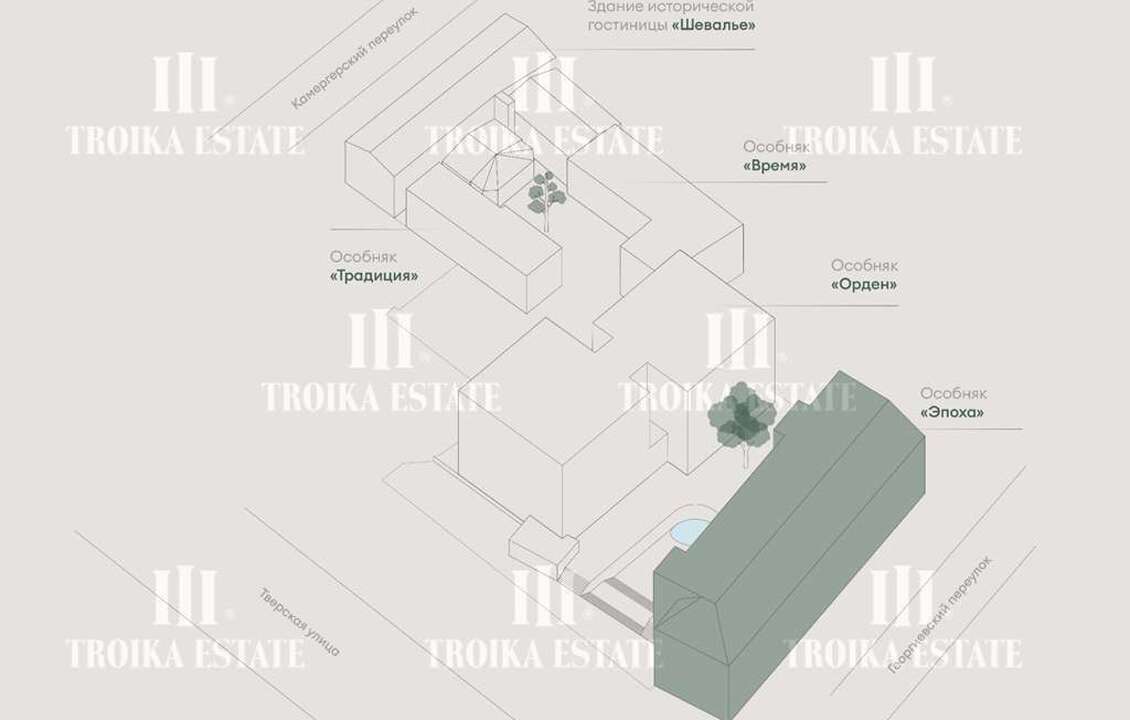 Купить  Апартаменты с отделкой Камергерский пер-к 4 метро Театральная