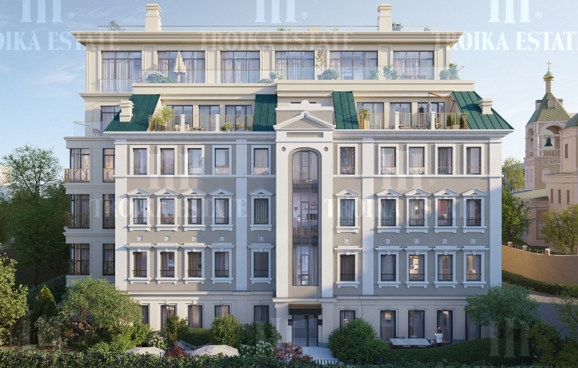 Купить  Пентхаус без отделки 3-й Обыденский пер-к 1с1 метро Кропоткинская