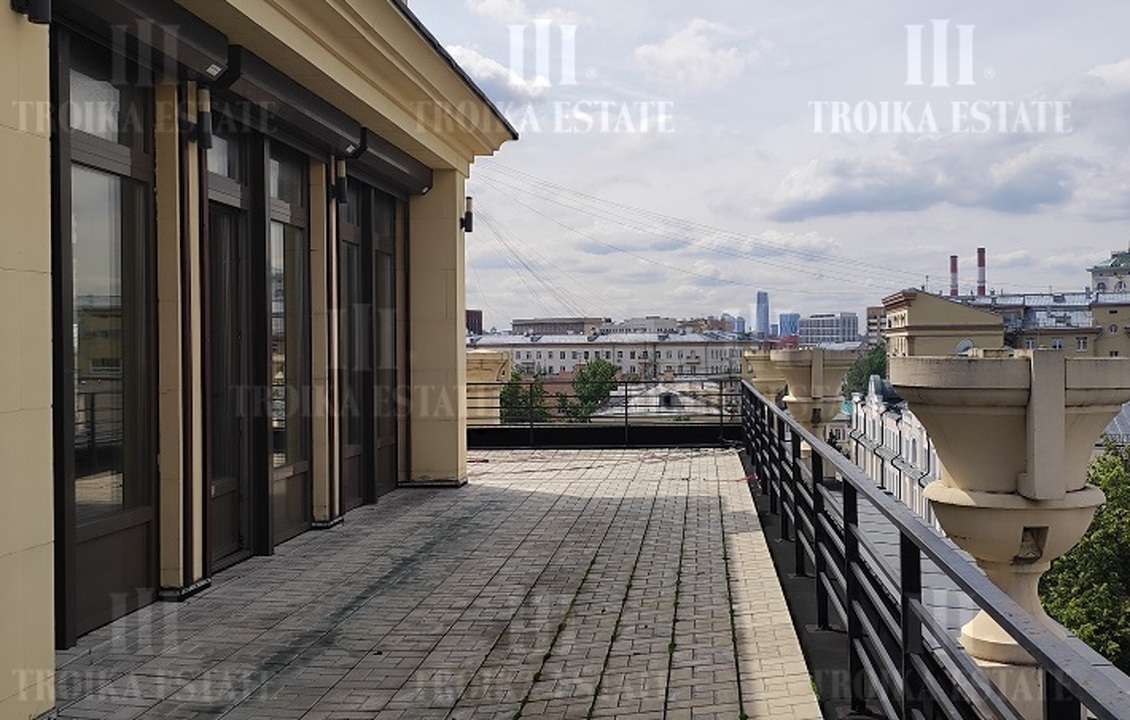 Купить  Пентхаус без отделки Б. Левшинский пер-к 11 метро Смоленская