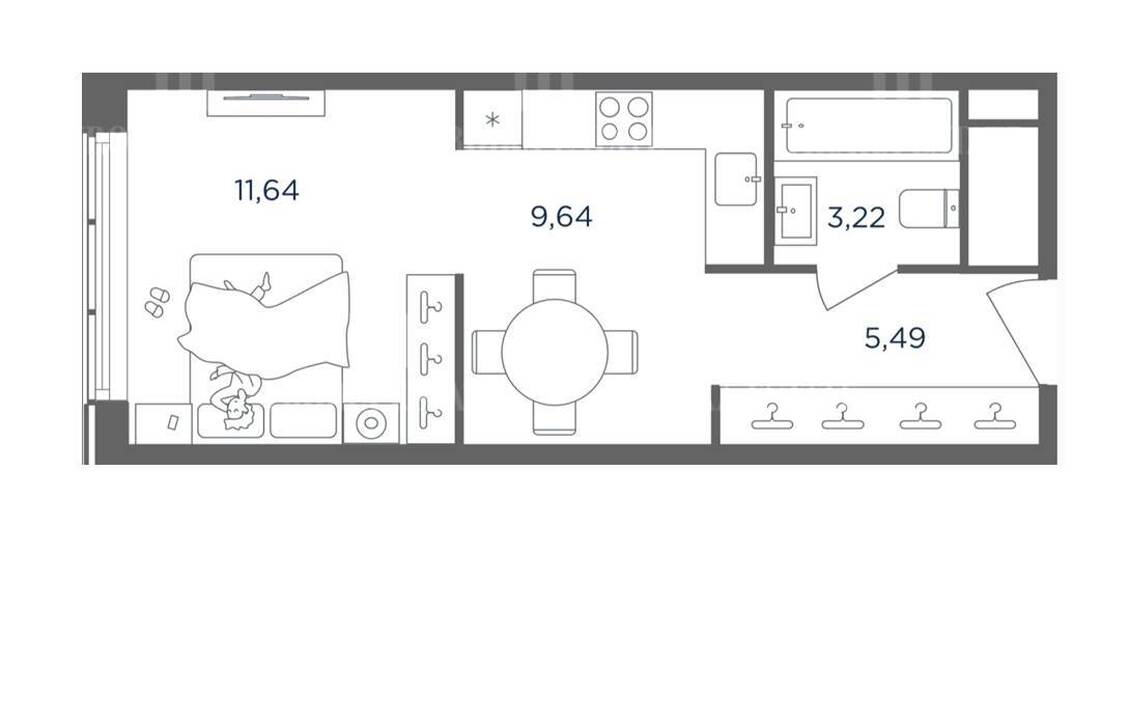 Купить  Квартиру без отделки Шмитовский пр-д 39к6 метро Шелепиха