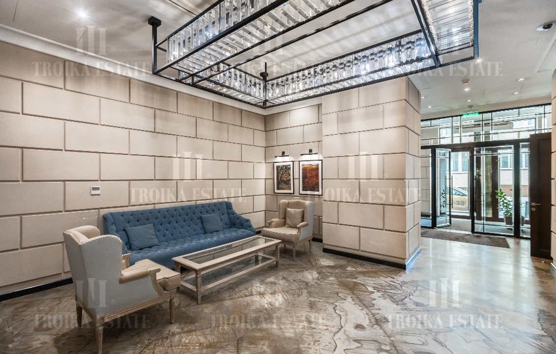 Купить  Пентхаус с отделкой Б. Афанасьевский пер-к 28 метро Арбатская