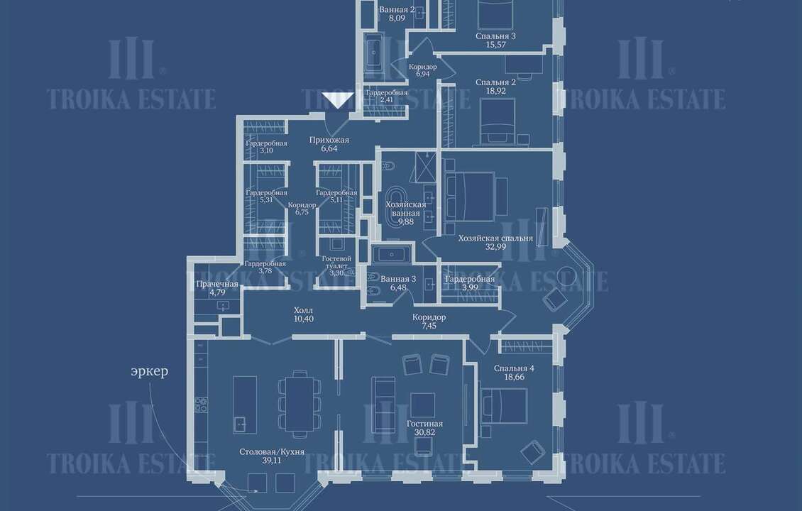 Купить  Квартиру без отделки Котельническая наб. 21 метро Таганская