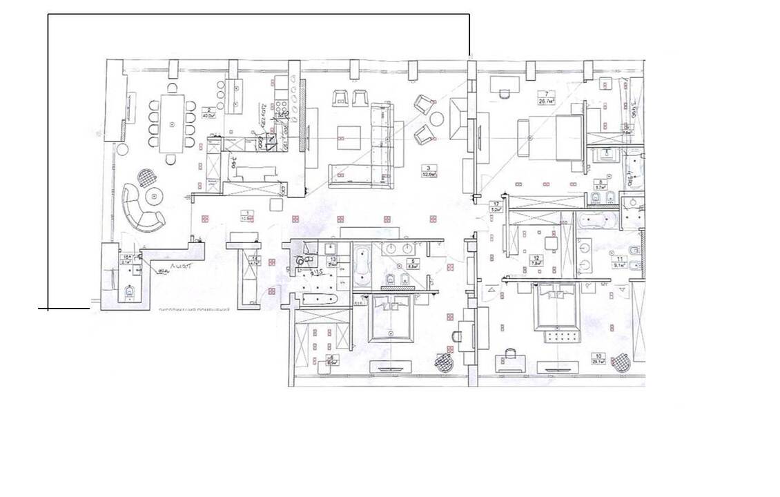 Купить  Пентхаус без отделки Б. Левшинский пер-к 11 метро Смоленская